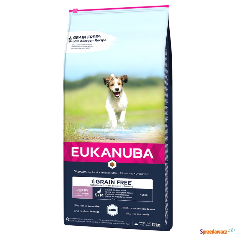 Eukanuba Grain Free Puppy Small/Medium Breed,... - Karmy dla psów - Kutno