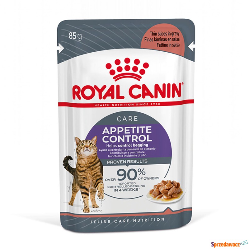 Royal Canin Appetite Control w sosie - 24 x 85... - Karmy dla kotów - Grudziądz