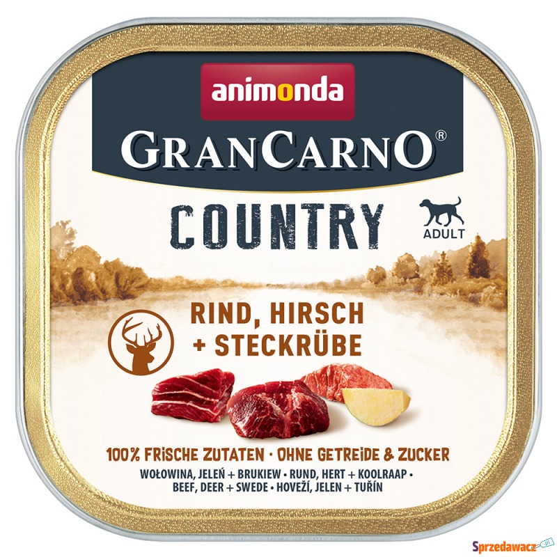 animonda GranCarno Adult Country, 22 x 150 g -... - Karmy dla psów - Jelenia Góra