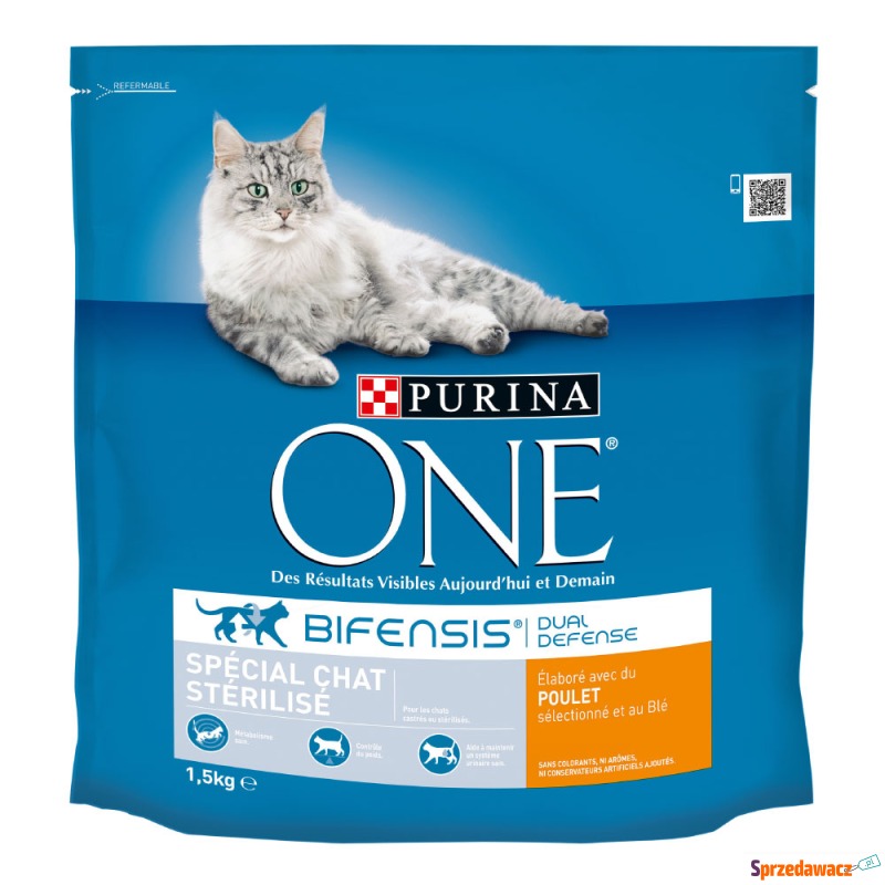 PURINA ONE Sterilized Cat Chicken, Pszenica -... - Karmy dla kotów - Końskie