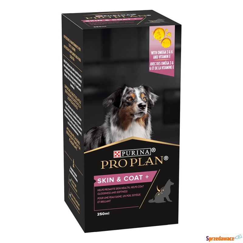 PRO PLAN Dog Adult Skin and Coat+, suplement w... - Akcesoria dla psów - Gliwice