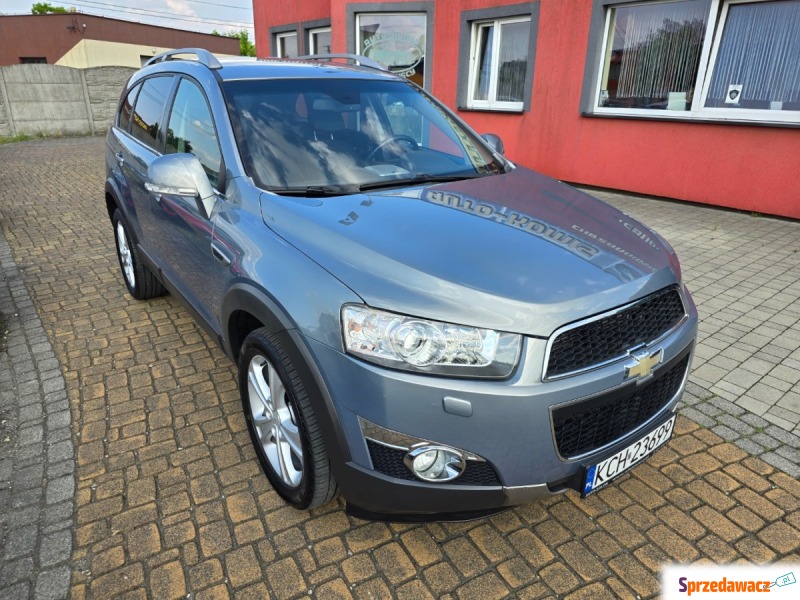 Chevrolet Captiva - bogate wyposażenie - 7 miejsc... - Samochody osobowe - Libiąż