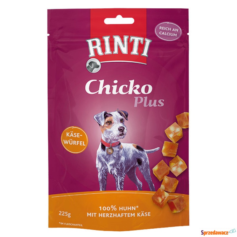 RINTI Extra Chicko Plus, kosteczki serowe - 225... - Przysmaki dla psów - Rawicz