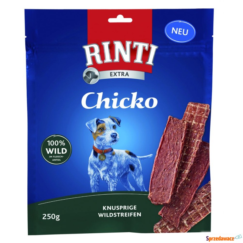 RINTI Extra Chicko, dziczyzna - 2 x 250 g - Przysmaki dla psów - Szczecinek