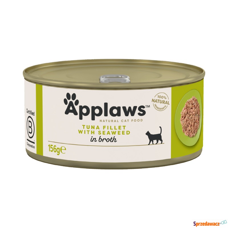 Megapakiet Applaws w bulionie, 24 x 156 g - Filet... - Karmy dla kotów - Rybnik