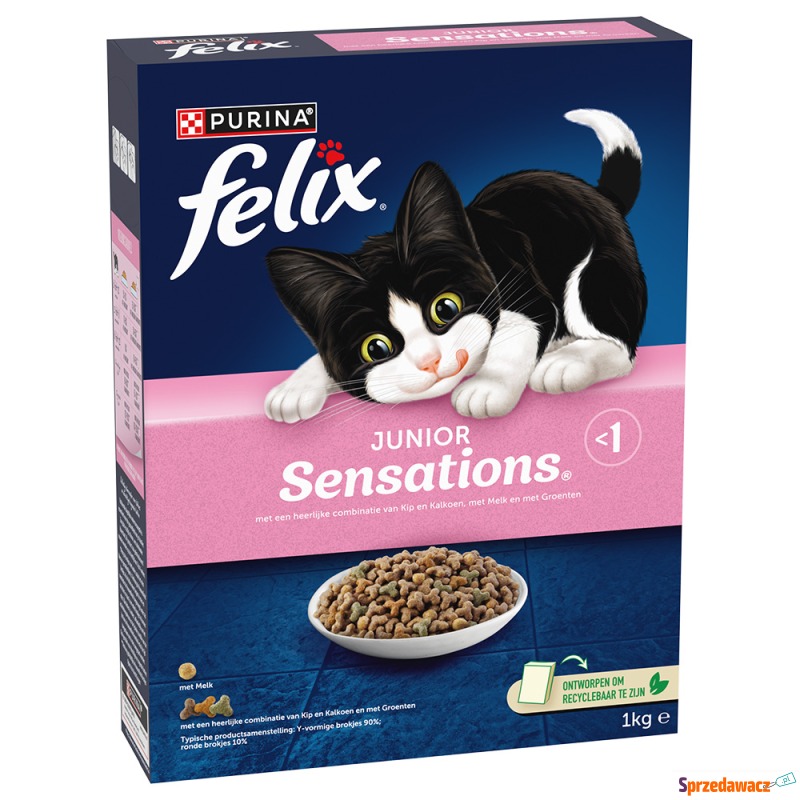 Felix Junior Sensations - 1 kg - Karmy dla kotów - Pabianice