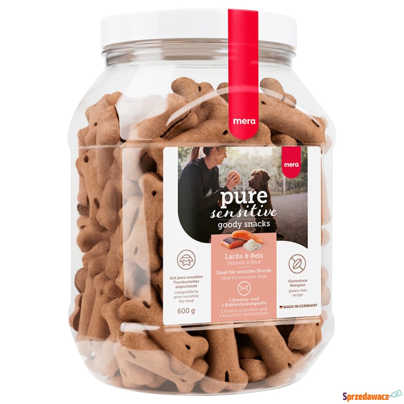 mera pure sensitive Goody Snacks - Łosoś i ryż,... - Przysmaki dla psów - Nowa Ruda