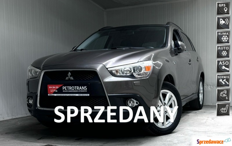 Mitsubishi ASX  SUV 2010,  1.8 diesel - Na sprzedaż za 24 900 zł - Mrągowo