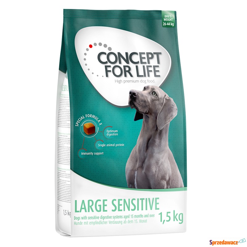 Concept for Life Large Sensitive - 1,5 kg - Karmy dla psów - Jelenia Góra