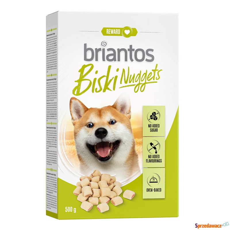 Briantos Biski Nuggets - 2 x 500 g - Przysmaki dla psów - Poznań