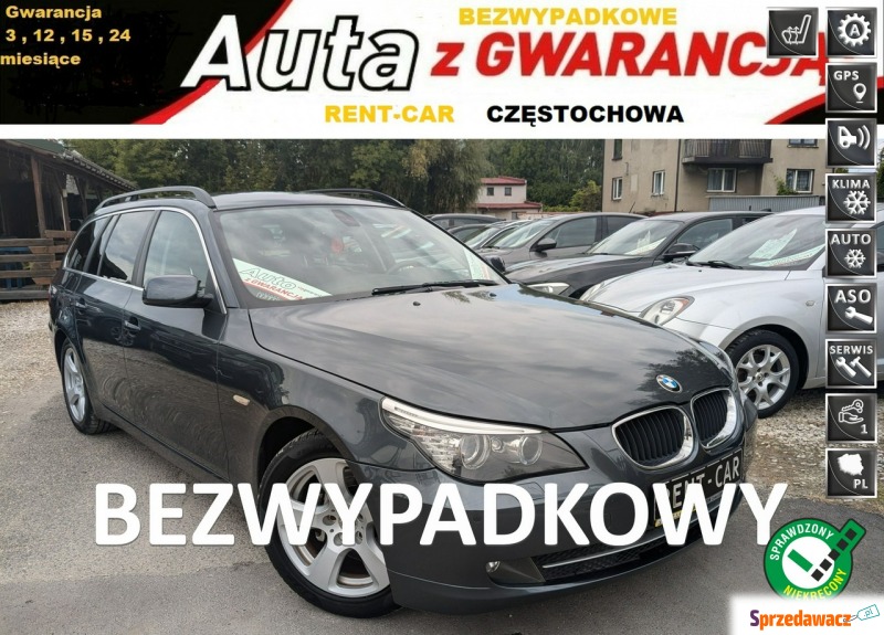 BMW 520 - E61 2.0D*163PS*OPŁACONY Bezwypadkowy... - Samochody osobowe - Częstochowa