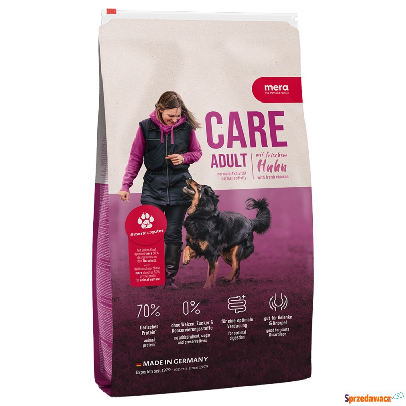 mera CARE Adult, kurczak - 2 x 10 kg - Karmy dla psów - Zielona Góra