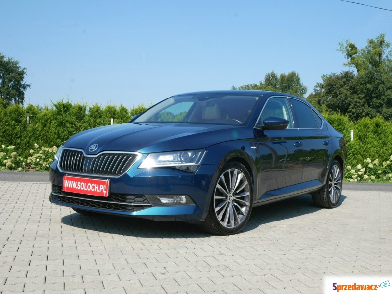 Skoda Superb  Liftback 2016,  2.0 benzyna - Na sprzedaż za 99 800 zł - Goczałkowice-Zdrój