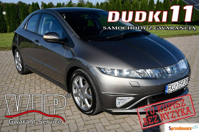 Honda Civic - 1,8benz DUDKI11 Klimatronic,Alu... - Samochody osobowe - Kutno