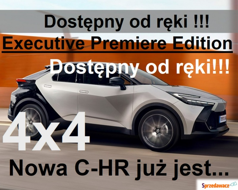 Toyota C-HR - Nowa 4x4 197KM Executive Premiere... - Samochody osobowe - Szczecinek