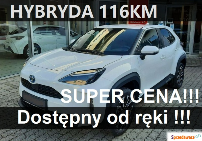 Toyota Yaris Cross - 116KM Hybryda Super Niska... - Samochody osobowe - Szczecinek