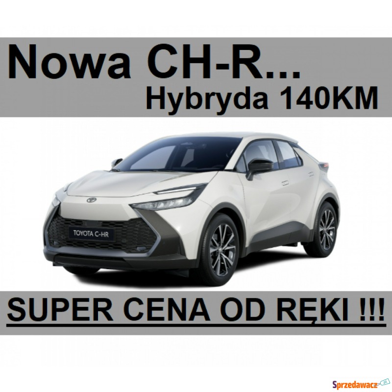 Toyota C-HR - Nowa 140KM Hybryda Już jest dos... - Samochody osobowe - Szczecinek