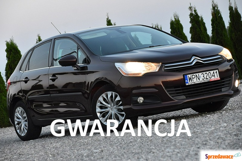 Citroen C4 - 1,6 120 km Klimatyzacja Gwarancja - Samochody osobowe - Nowe Kucice