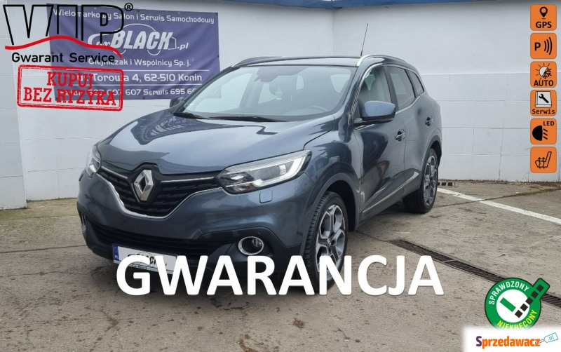 Renault Kadjar – Pisemna Gwarancja 12 miesięcy - Samochody osobowe - Konin