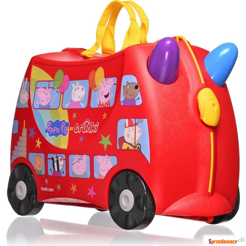 Trunki Świnka Peppa czerwony TRU-0064 - Tornistry i plecaki... - Włocławek