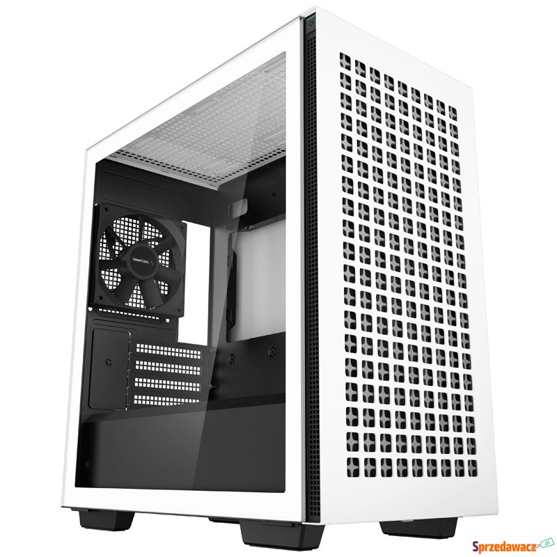 DeepCool CH370 ARGB obudowa Micro-ATX - biały - Obudowy - Bytom