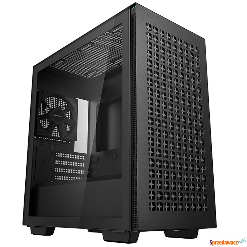 DeepCool CH370 ARGB obudowa Micro-ATX - czarny - Obudowy - Nysa