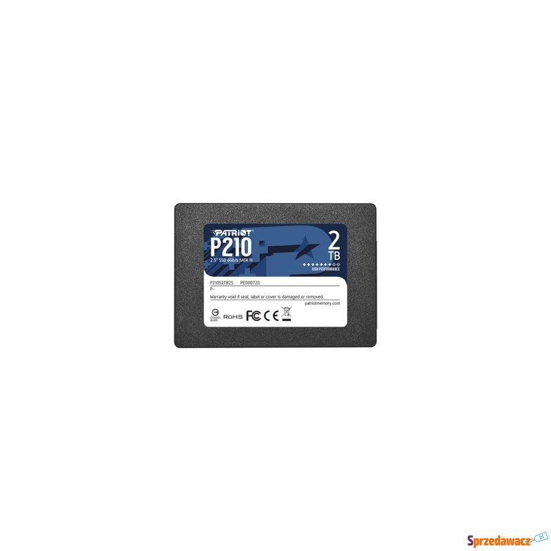 PATRIOT P210 SSD 2.5inch 2TB SATA 3 - Dyski twarde - Toruń