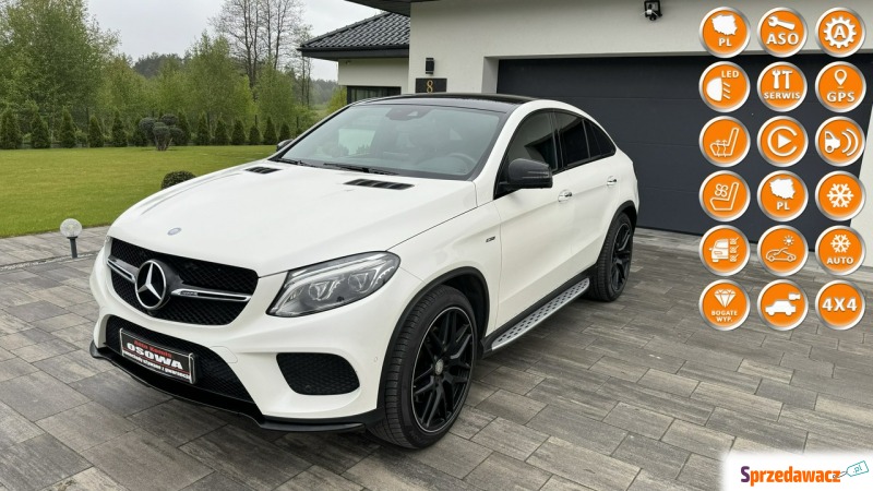 Mercedes GLE 43 AMG - Coupé 43AMG polski salon... - Samochody osobowe - Gdańsk