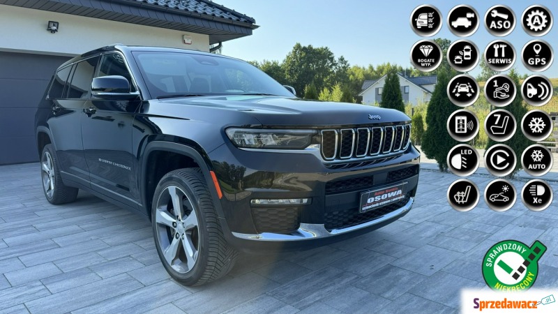 Jeep Grand Cherokee  SUV 2021,  3.6 benzyna - Na sprzedaż za 215 777 zł - Gdańsk