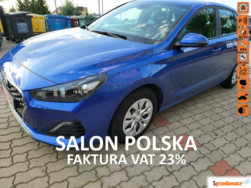 Hyundai i30 - 2019 Tylko Salon Polska 1Właści... - Samochody osobowe - Białystok