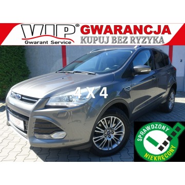 Ford Kuga - 2,0D Xenon Skóra Navi Alu Klimatronik Asys.Park. 4x4 VIP Gwarancja