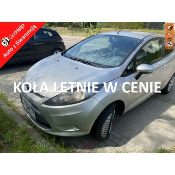 Ford Fiesta - Benzyna, 2 kpl. kół, Isofix, klimatyzacja ok, Aux, nowe hamulce