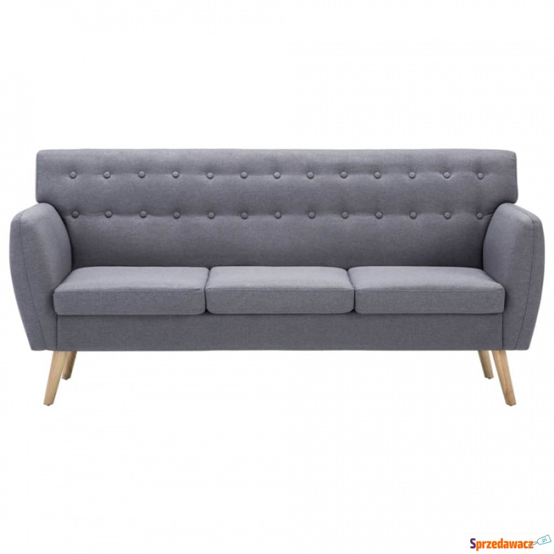 3-osobowa sofa tapicerowana tkaniną, 172x70x82... - Sofy, fotele, komplety... - Suwałki