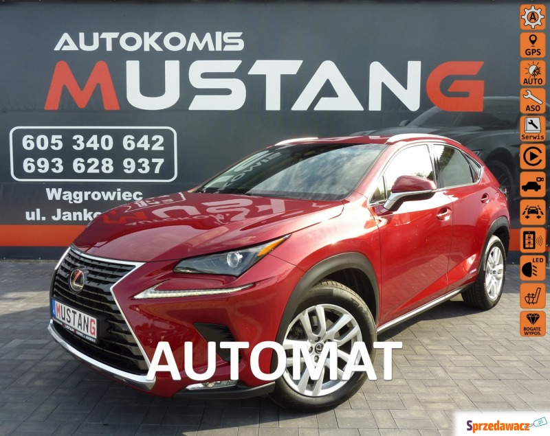 Lexus NX - 300H 2.5 Benzyna 155Ps HYBRYDA*Nav... - Samochody osobowe - Wągrowiec