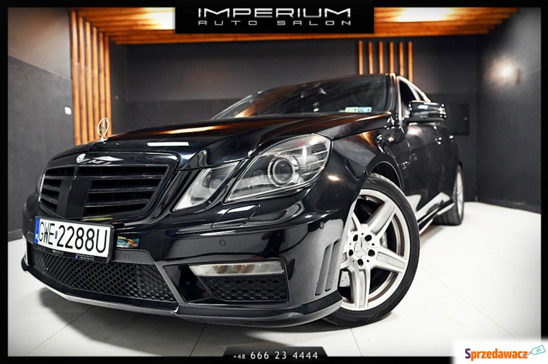 Mercedes E 63 AMG - 6.3 525KM V8 AMG Automat... - Samochody osobowe - Banino