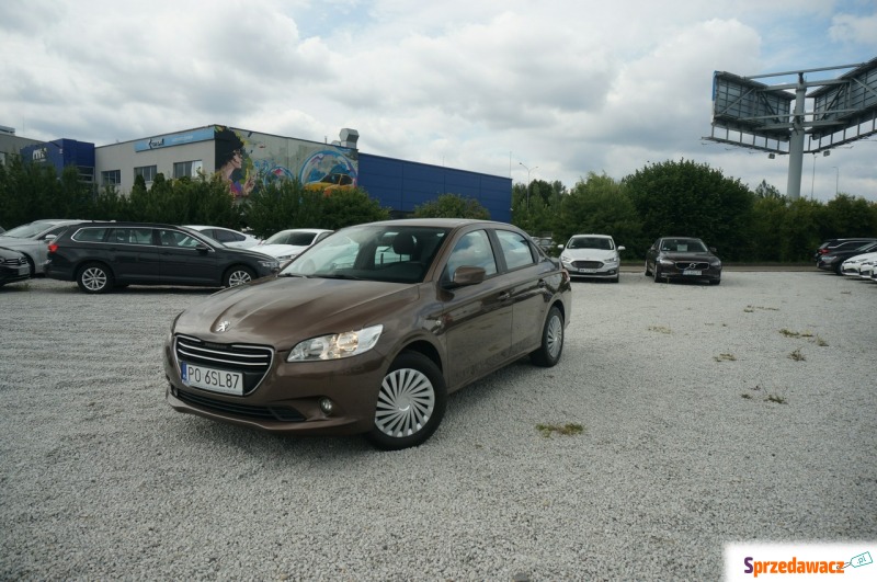 Peugeot 301  Sedan/Limuzyna 2015,  1.2 benzyna - Na sprzedaż za 23 500 zł - Poznań