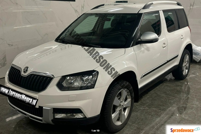 Skoda Yeti  SUV 2016,  2.0 diesel - Na sprzedaż za 34 400 zł - Kiczyce