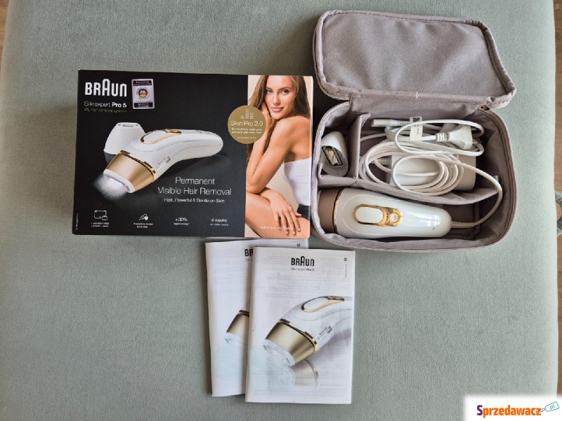 Depilator IPL Braun Silk-expert Pro 5 (PL5154) - Depilacja, golenie,... - Tarnów