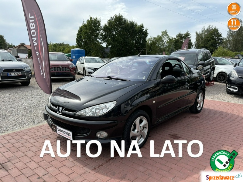 Peugeot 206 CC  Kabriolet 2005,  1.6 benzyna - Na sprzedaż za 7 800,00 zł - Międzyborów