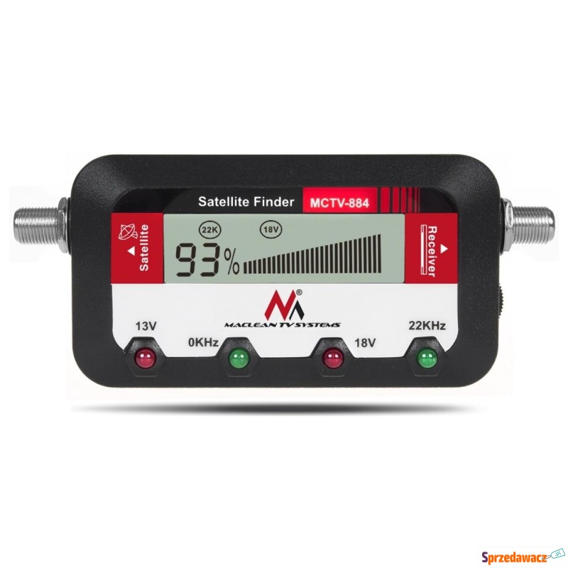 Maclean MCTV-884 cyfrowy miernik satelitarny - Części, podzespoły - Tarnobrzeg