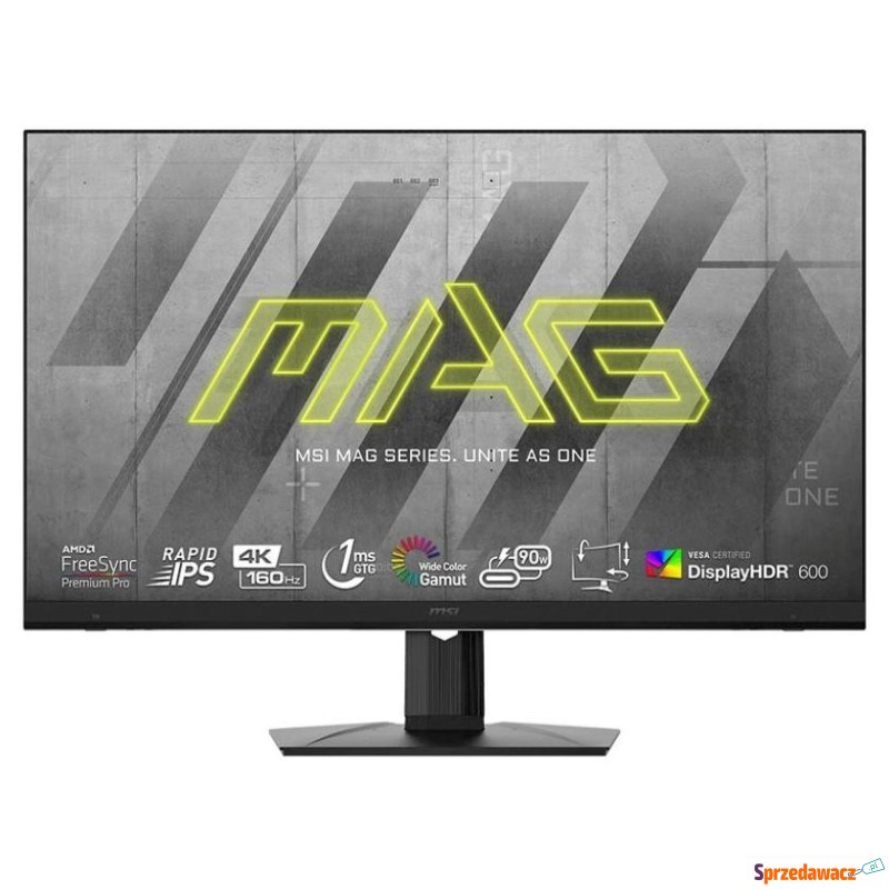 MSI MAG 323UPF - 32'' | Rapid IPS | 4K | 1ms |... - Monitory LCD i LED - Słupsk