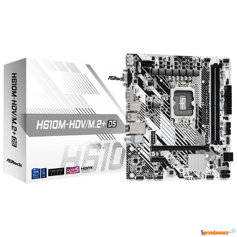 ASRock H610M-HDV/M.2+ D5 - Płyty główne - Konin