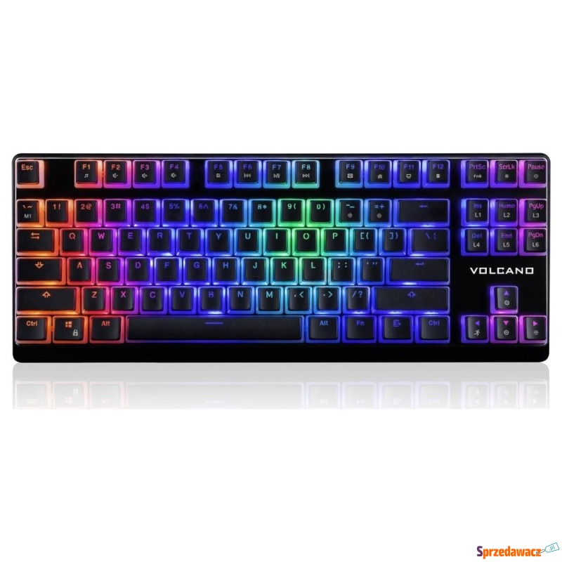 Modecom Volcano Lanparty RGB Pudding Edition Black... - Klawiatury - Rzeszów