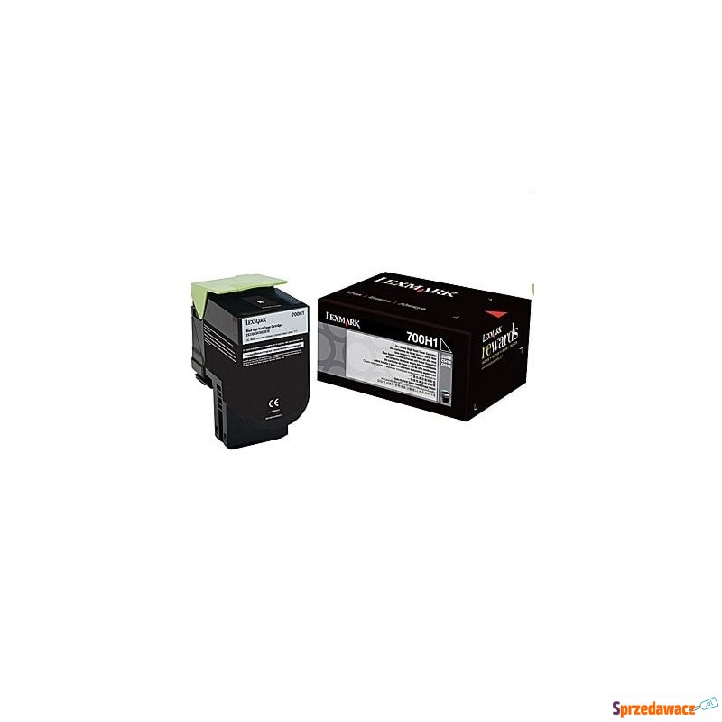 Toner Oryginalny Lexmark 702HK (70C2HK0) (Czarny)... - Tusze, tonery - Kłodzko