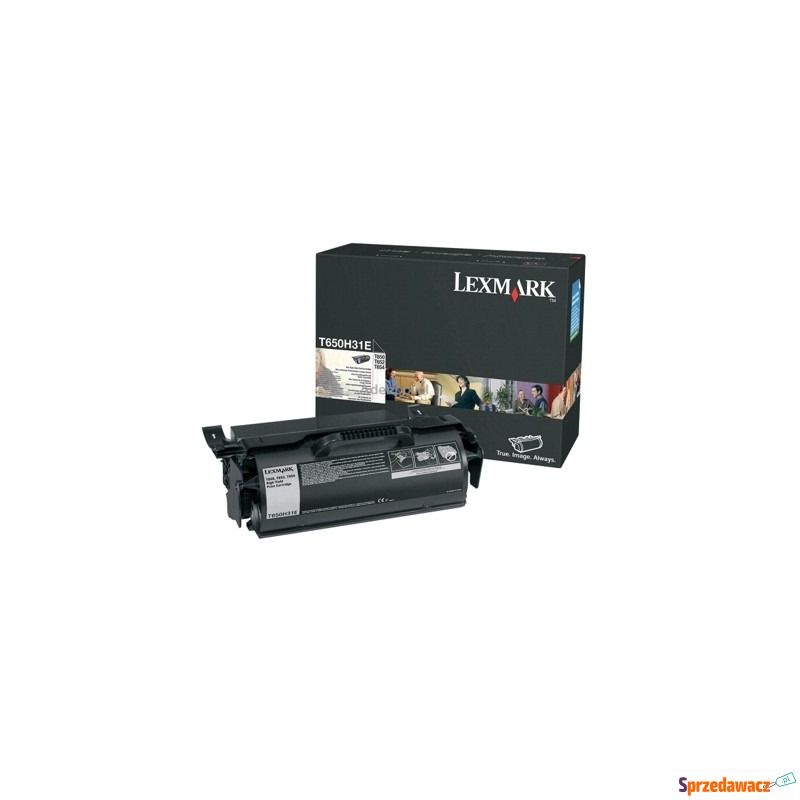 Toner Oryginalny Lexmark T650H31E (T650H31E)... - Tusze, tonery - Ostrołęka