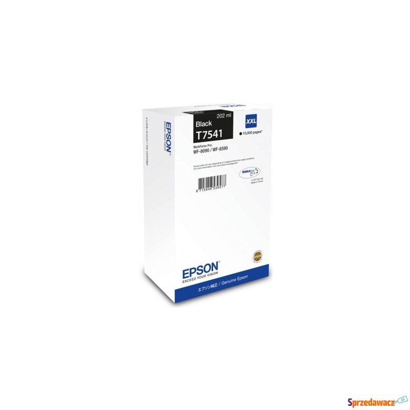 Tusz Oryginalny Epson T7541 (C13T754140) (Czarny)... - Tusze, tonery - Kielce