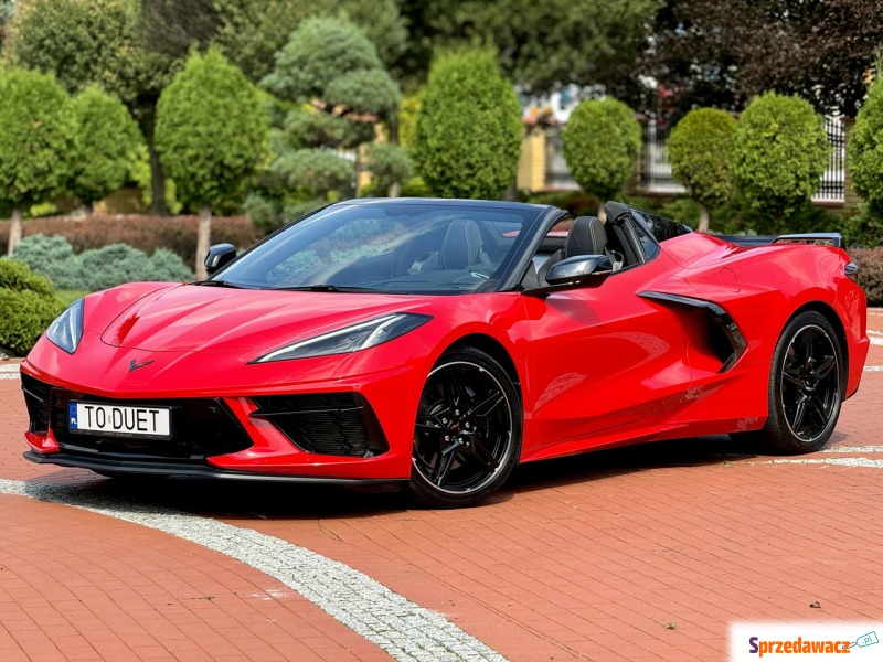 Chevrolet Corvette - C8 Cabrio 6.2 V8 Salon PL... - Samochody osobowe - Widełki