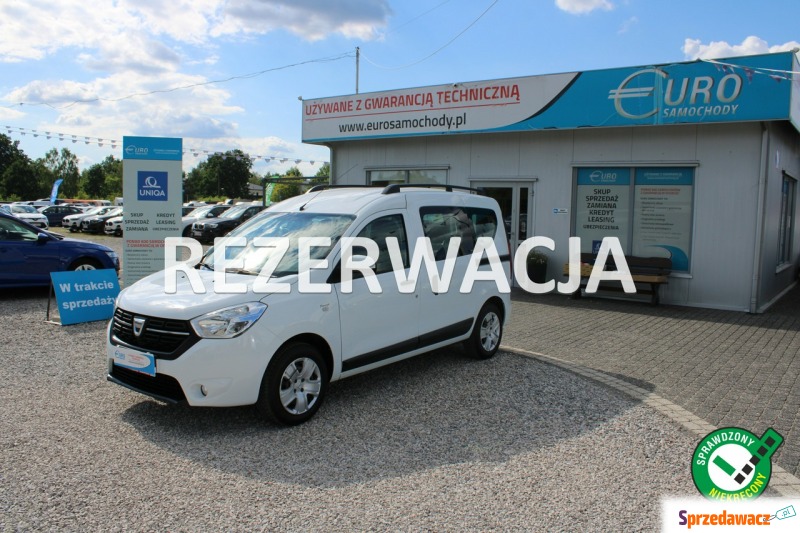 Dacia Dokker 2017,  1.5 diesel - Na sprzedaż za 33 899 zł - Warszawa