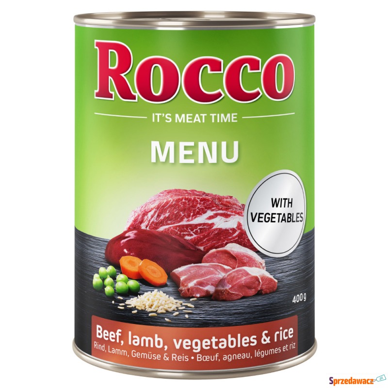 Rocco Menu, 6 x 400 g - Jagnięcina...