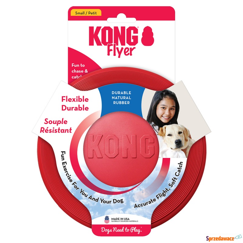 KONG Flyer frisbee dla psa - 2...